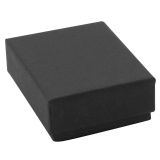 Matte Black Gift Box | Personalized Ring Box | Gems on Display