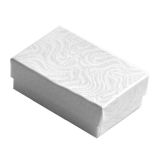 White Swirl Cotton Filled Box #21 | Gems on Display