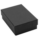 Matte Black Cotton Filled Box (Pendant / Earrings)