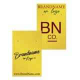 Shimmer Gold Earring Card 2