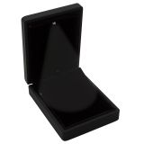 Black Soft Touch Lighted Pendant Box