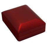 Red Soft Touch Lighted Pendant Box