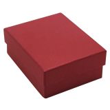 Red Soft Touch Lighted Pendant Box