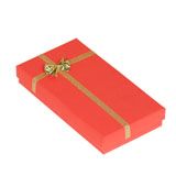 Red Linen Bow Tie Jewelry Combination Gift Packaging Boxes