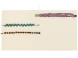 Beige Faux Suede Standard Size Jewelry Tray Liner, 14-1/8