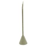 Grey Linen Jewelry Earring T Stand, 6-3/4