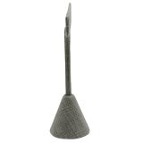 Grey Linen Jewelry Earring T Stand, 4-3/4