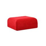 Red Flocked Velour Jewelry Watch Boxes