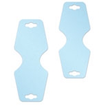 Shimmer Blue Folding Necklace / Bracelet Card 2-1/2