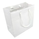 Wholesale White Glossy Gift Bags | Gems On Display