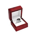 Red Rosewood Jewelry Ring Gift Packaging Boxes