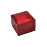 Red Rosewood Jewelry Ring Gift Packaging Boxes