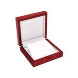 Red Rosewood Jewelry Earring / Pendant Gift Packaging Boxes