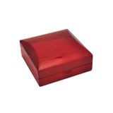 Red Rosewood Jewelry Earring / Pendant Gift Packaging Boxes