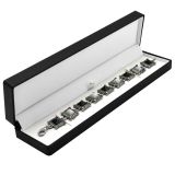 Premium Black Jewelry Bracelet Boxes | Gems on Display