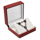 Premium Red Jewelry Combination Boxes | Gems on Display
