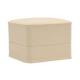 Cream Leatherette Jewelry Watch / Bracelet Pillow Boxes