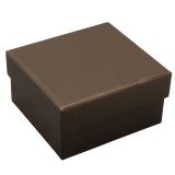 Cream Leatherette Jewelry Pendant Packaging Boxes 