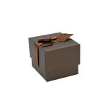 Luxury Bronze Leatherette Jewelry Earring Gift Boxes 