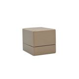 Luxury Bronze Leatherette Jewelry Ring Gift Boxes