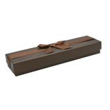 Bronze Leatherette Jewelry Bracelet / Watch Gift Boxes 