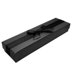 Silver Luna Leatherette Jewelry Bracelet / Watch Gift Boxes 