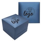 LED Large Blue Leatherette Pendant Box