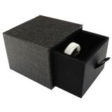 Metallic Grey Slider Ring Box