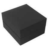 Midnight Black Velvet Pendant/Earring Box