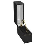 Black Leatherette Jewelry Bangle Box | Gems on Display