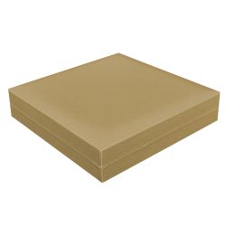 Metallic Gold Jewelry Necklace Packaging Boxes