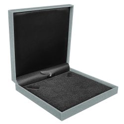 Silver Necklace Packaging Boxes - Necklace Holder Packaging