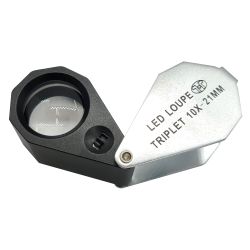 21mm Triplet Lighted Loupe - Gems On Display