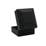 Black LED Ring Box With Velvet Ring Insert