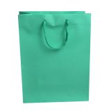 Aqua Tote Gift Shopping Bags, 8