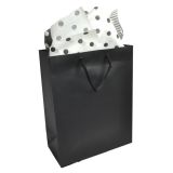Black Tote Gift Shopping Bags, 8