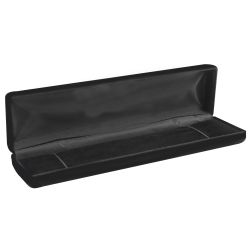 Black Velvet jewelry bracelet or watch gift packaging boxes with black insert