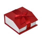 Red Jewelry Gift Box | Gift Box with Ribbon Closure