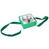 Green and White Striped Jewelry Bangle or Bracelet Gift Boxes