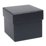 Small Premium Midnight Blue Leatherette Combination box 