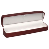 Premium Red Leatherette Bracelet / Watch box | Gems On Display