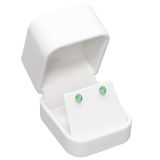White Luxury Earring Gift Box | Gems on Display