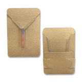 Kraft Ncklace Card with Necklace Holder 2