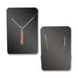 Shimmer Black Necklace Card with Necklace Holder 2