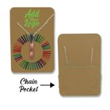 2 x 3 Necklace Pocket Card | Jewelry Earring Cards