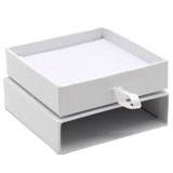 Matte White Paper Slider Pendant Box 