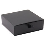 Matte Black Paper Slider Bangle Box 