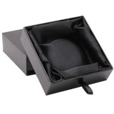 Matte Black Paper Slider Bangle Box 