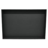 Black Leatherette Luxury Jewelry Showcase Display Tray