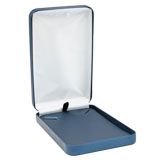 Blue Leatherette Necklace Box